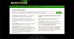 Desktop Screenshot of barnivore.com