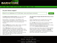 Tablet Screenshot of barnivore.com